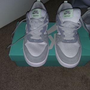 Gray and mint Nikes Brand New never worn